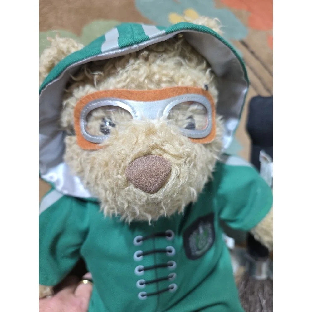 Slytherin Harry Potter Build a Bear  Quidditch‎ Robe Broom Goggles